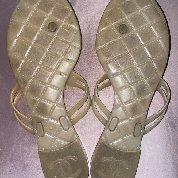 Chanel Camelia Flip Flops - Picture 5 of 8